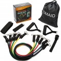 WACCES 17113 Набор трубчатых амортизаторов с рукоятками SMAID Resistance Band Set (5 амортизаторов) фото